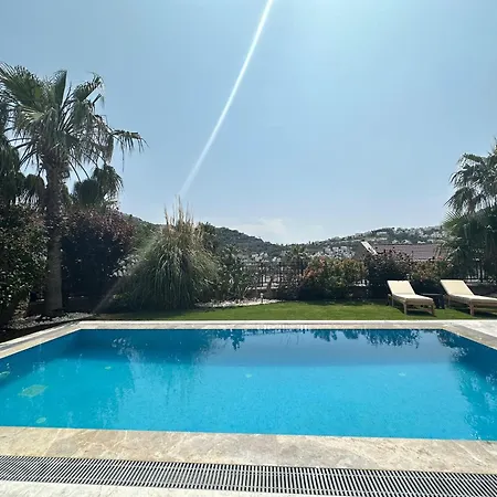 Falcon With Swimming Pool And Great Views Bodrum
